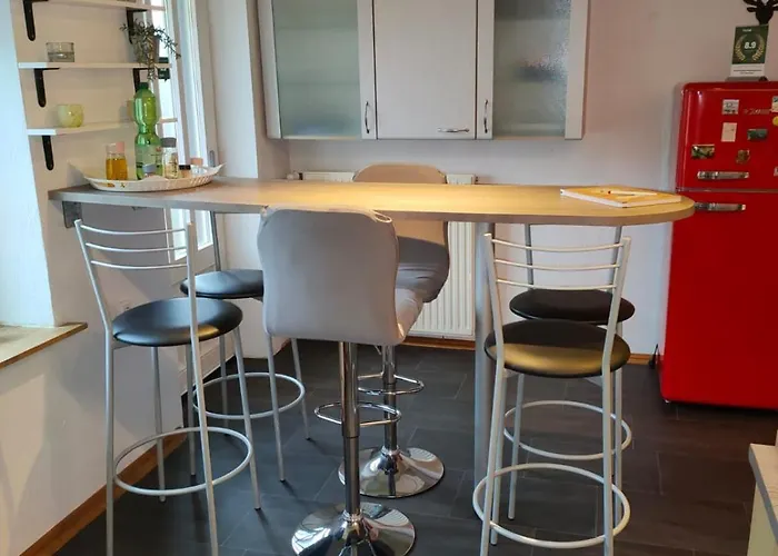 דירה Schoenes Messe-ferien Mit Vielen Extras Broeckel